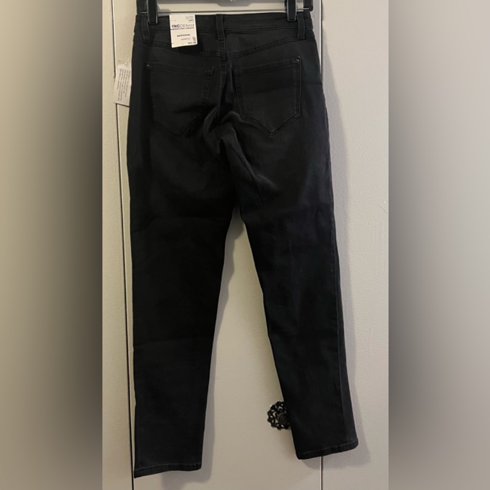 🆕 INC International Concepts Black Denim Jeans NWT - Picture 4 of 7